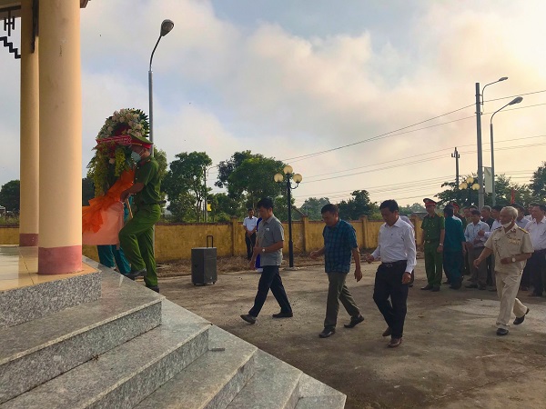 LỄ DÂNG HƯƠNG TRI ÂN CÁC ANH HÙNG LIỆT SỸ   XÃ EA KLY NĂM 2022